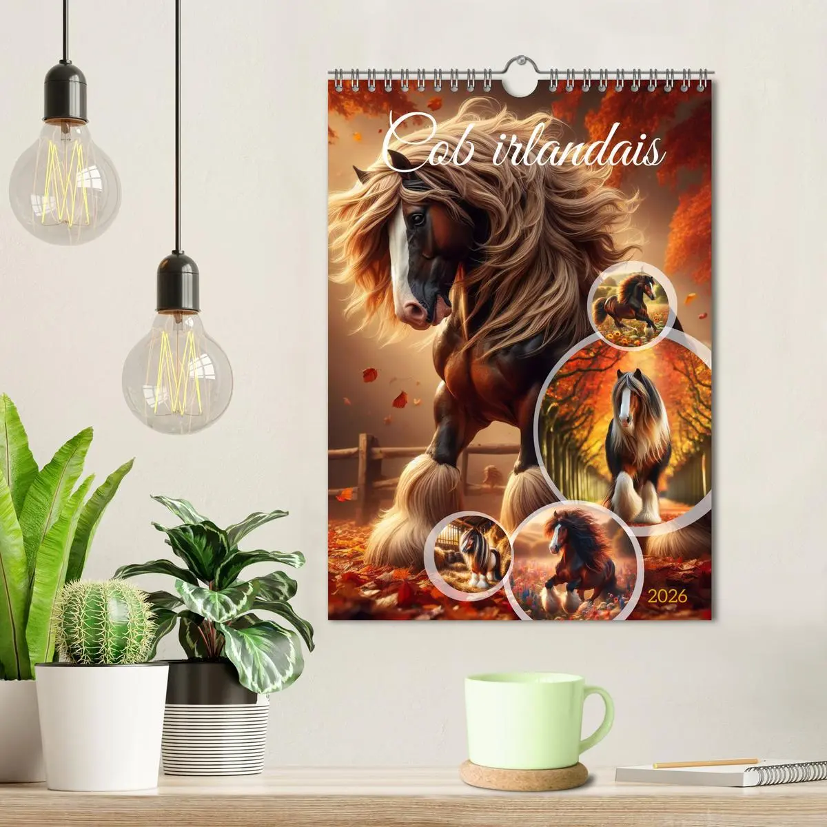 Bild: 9783516538854 | Cob irlandais (Calendrier mural 2026 DIN A4 horizontal), CALVENDO...