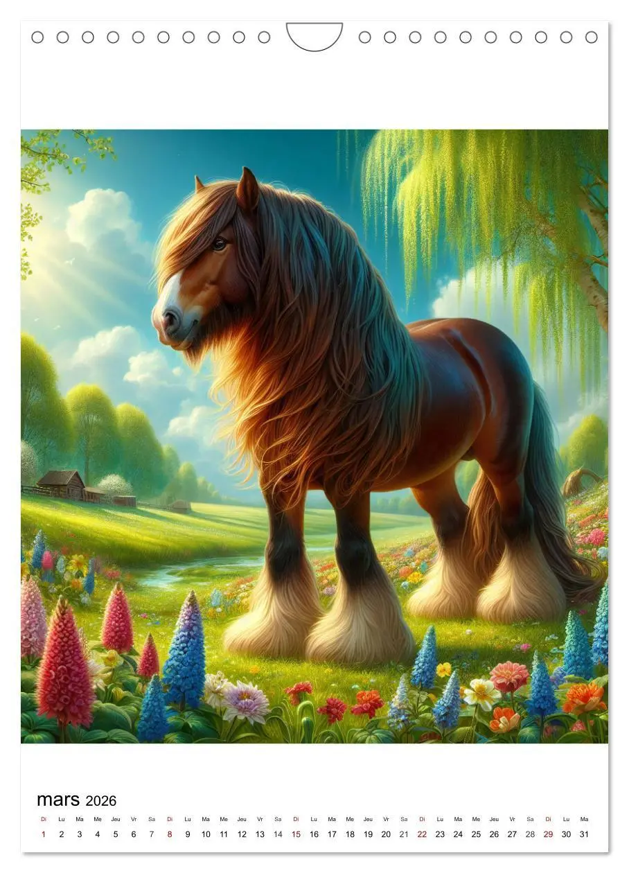 Bild: 9783516538854 | Cob irlandais (Calendrier mural 2026 DIN A4 horizontal), CALVENDO...
