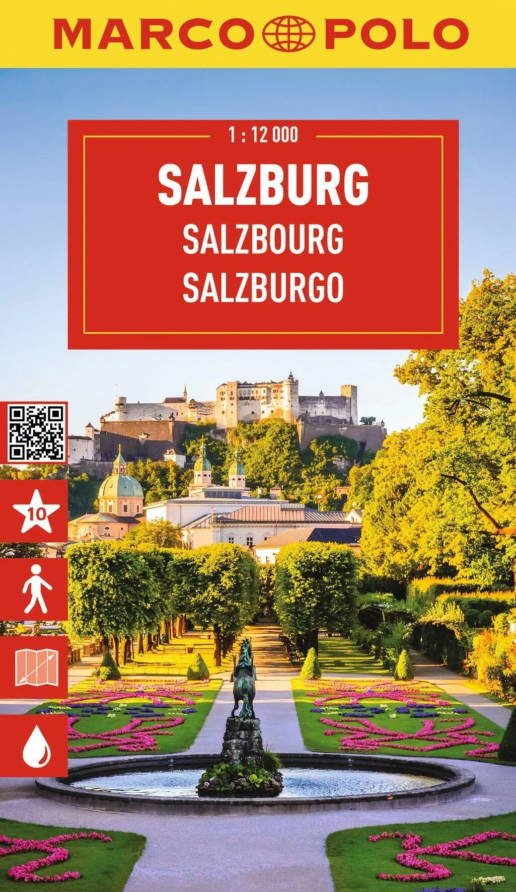 Cover: 9783575018854 | MARCO POLO Cityplan Salzburg 1:12.000 | (Land-)Karte | Deutsch | 2024