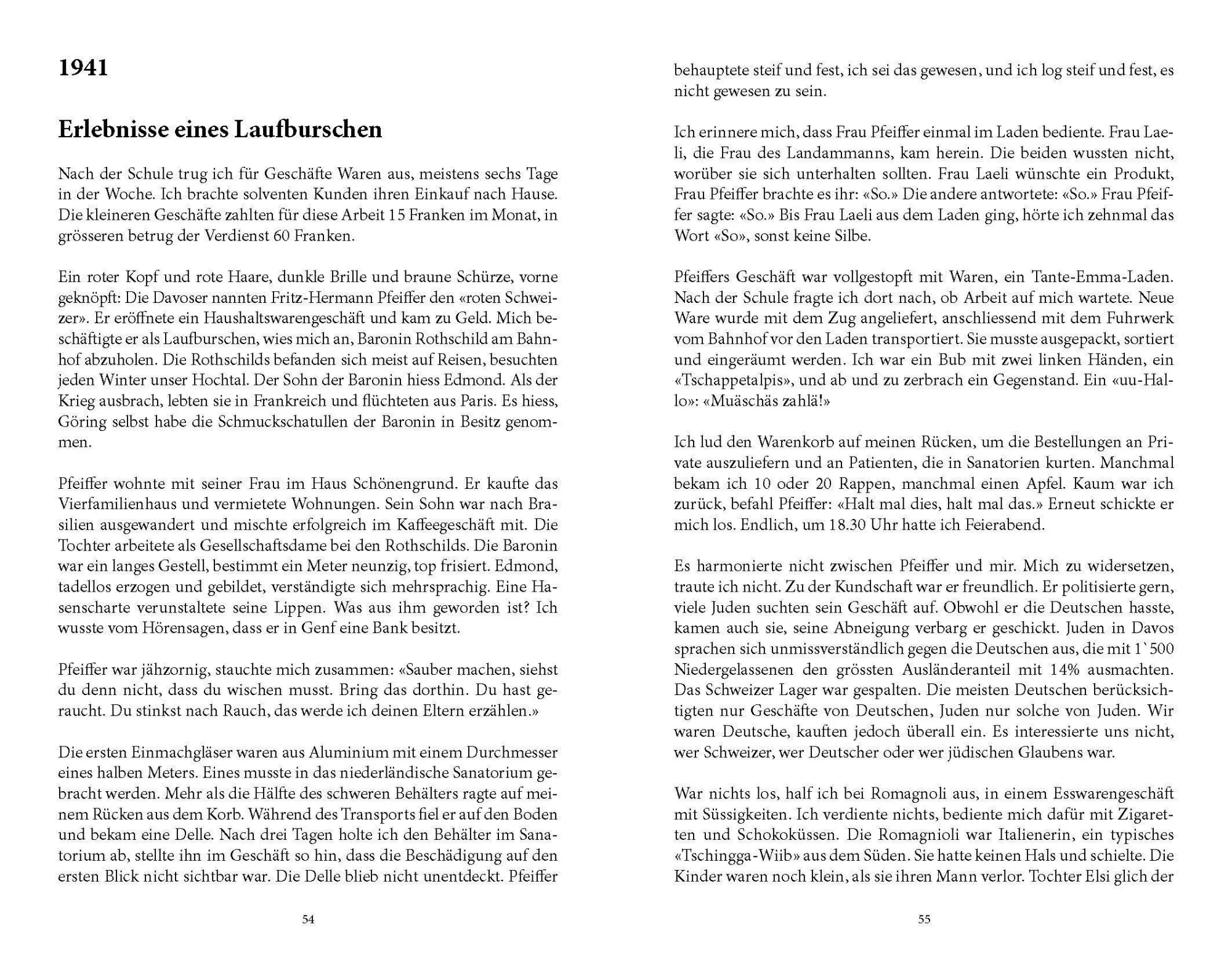 Bild: 9783716518854 | KleinBerlin. Davos 1939-1945 | Lisa Wellenzohn | Buch | 192 S. | 2025