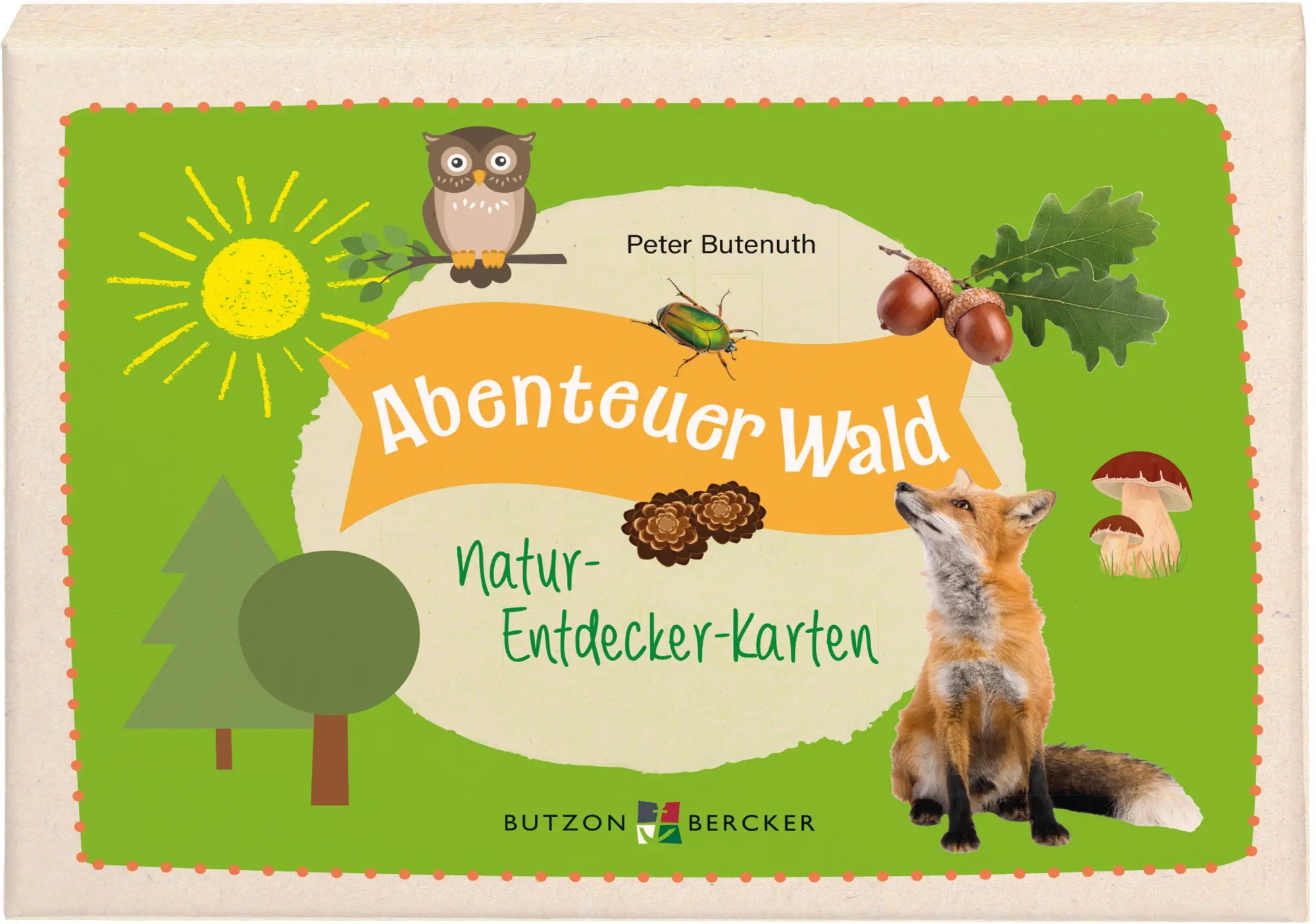 Cover: 9783766638854 | Abenteuer Wald | Natur-Entdecker-Karten | Peter Butenuth | Buch | 2026