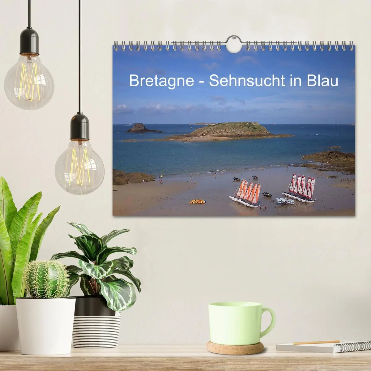 Bild: 9783516078954 | Bretagne - Sehnsucht in Blau (Wandkalender 2026 DIN A4 quer),...