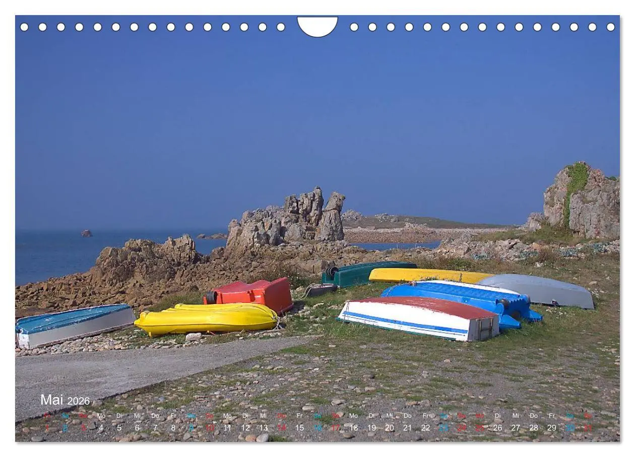 Bild: 9783516078954 | Bretagne - Sehnsucht in Blau (Wandkalender 2026 DIN A4 quer),...