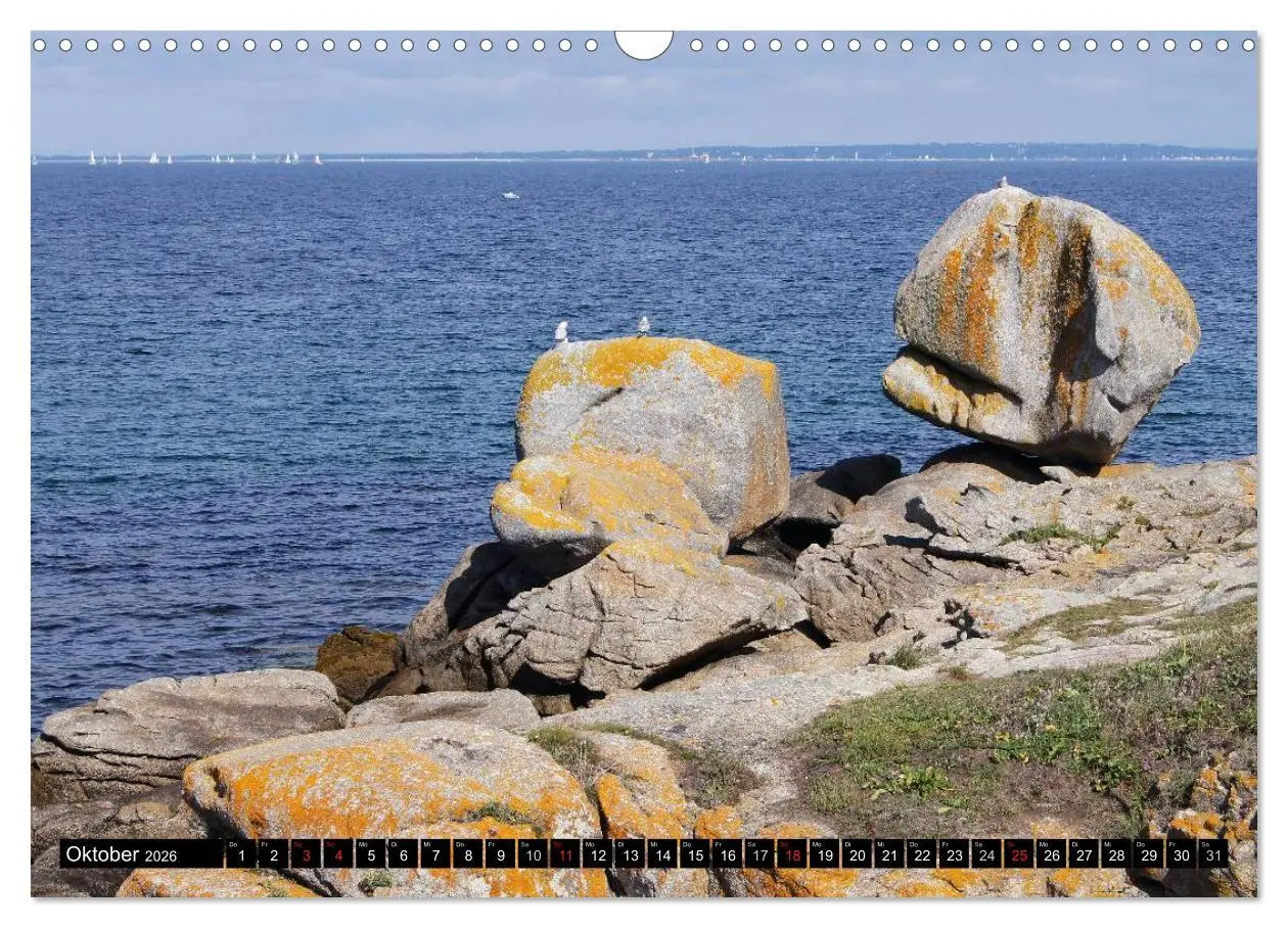 Bild: 9783516148954 | Liebenswerte Bretagne (Wandkalender 2026 DIN A3 quer), CALVENDO...