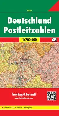 Cover: 9783707908954 | Deutschland 1 : 700 000. Postleitzahlenkarte | KG | (Land-)Karte