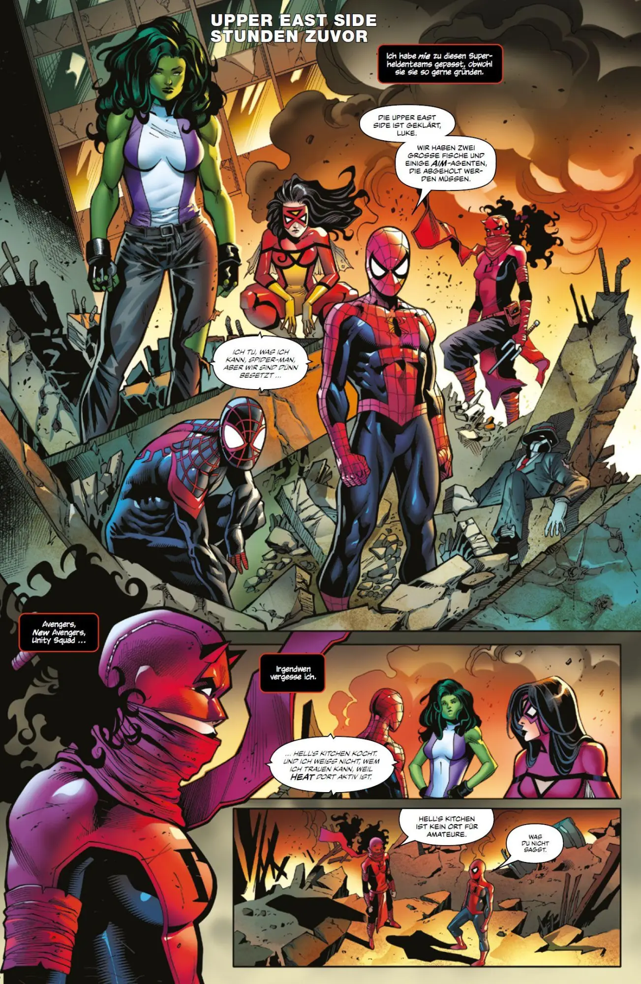 Bild: 9783741638954 | Daredevil: Gang War | Erica Schultz (u. a.) | Taschenbuch | 116 S.
