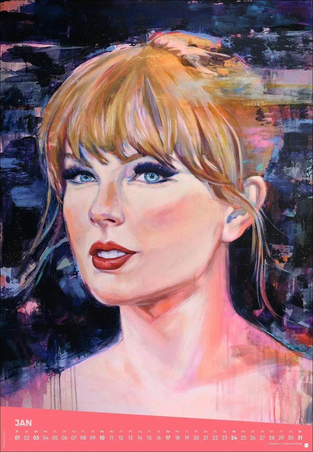 Bild: 9783756418954 | Taylor Posterkalender 2027 | Kalender | 14 S. | Deutsch | 2027 | Heye