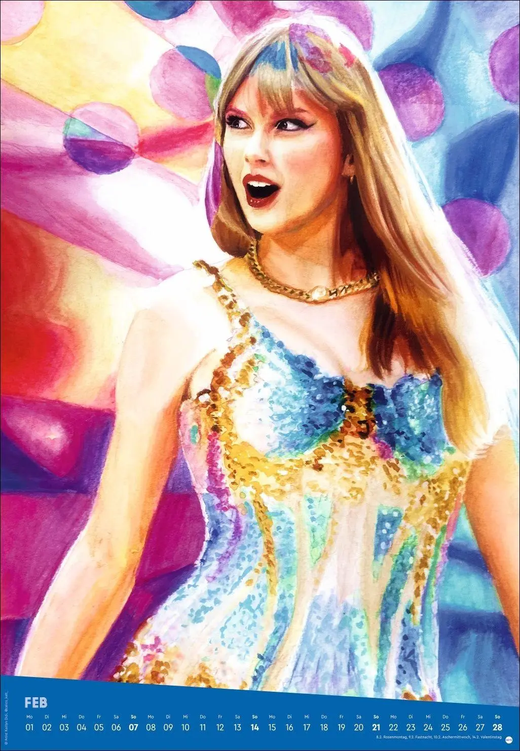 Bild: 9783756418954 | Taylor Posterkalender 2027 | Kalender | 14 S. | Deutsch | 2027 | Heye