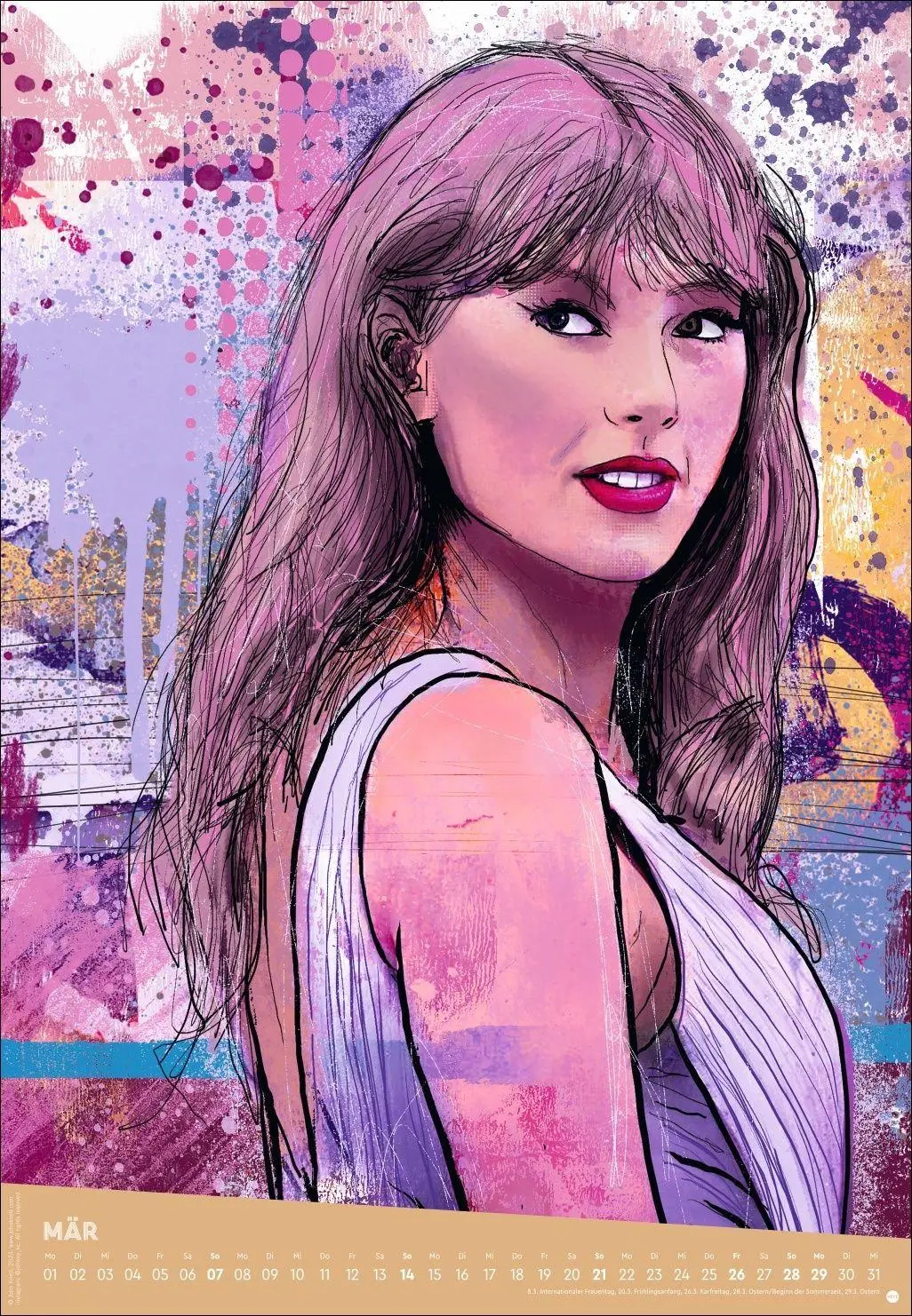 Bild: 9783756418954 | Taylor Posterkalender 2027 | Kalender | 14 S. | Deutsch | 2027 | Heye