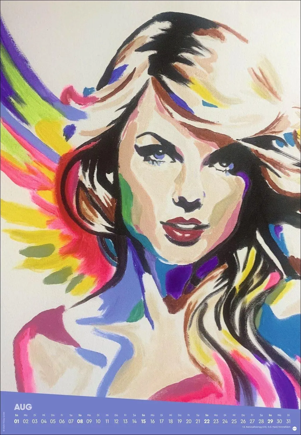 Bild: 9783756418954 | Taylor Posterkalender 2027 | Kalender | 14 S. | Deutsch | 2027 | Heye