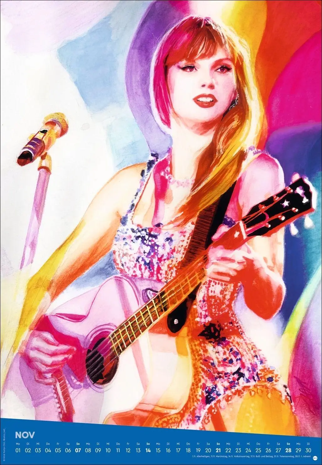 Bild: 9783756418954 | Taylor Posterkalender 2027 | Kalender | 14 S. | Deutsch | 2027 | Heye