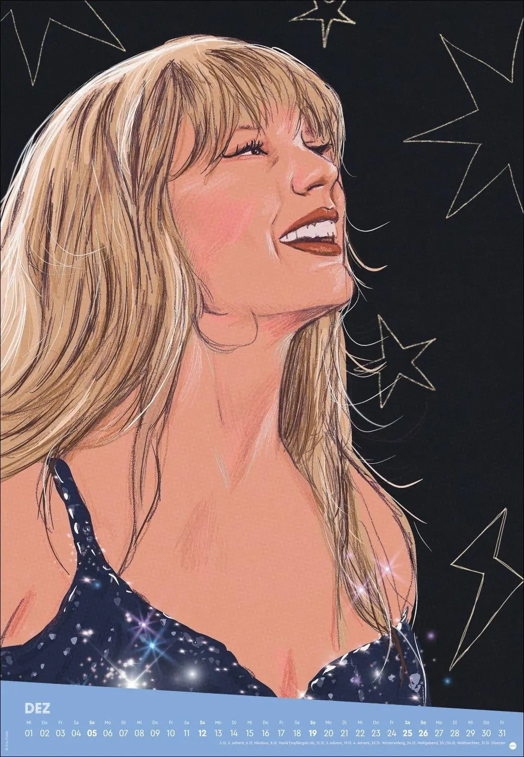 Bild: 9783756418954 | Taylor Posterkalender 2027 | Kalender | 14 S. | Deutsch | 2027 | Heye