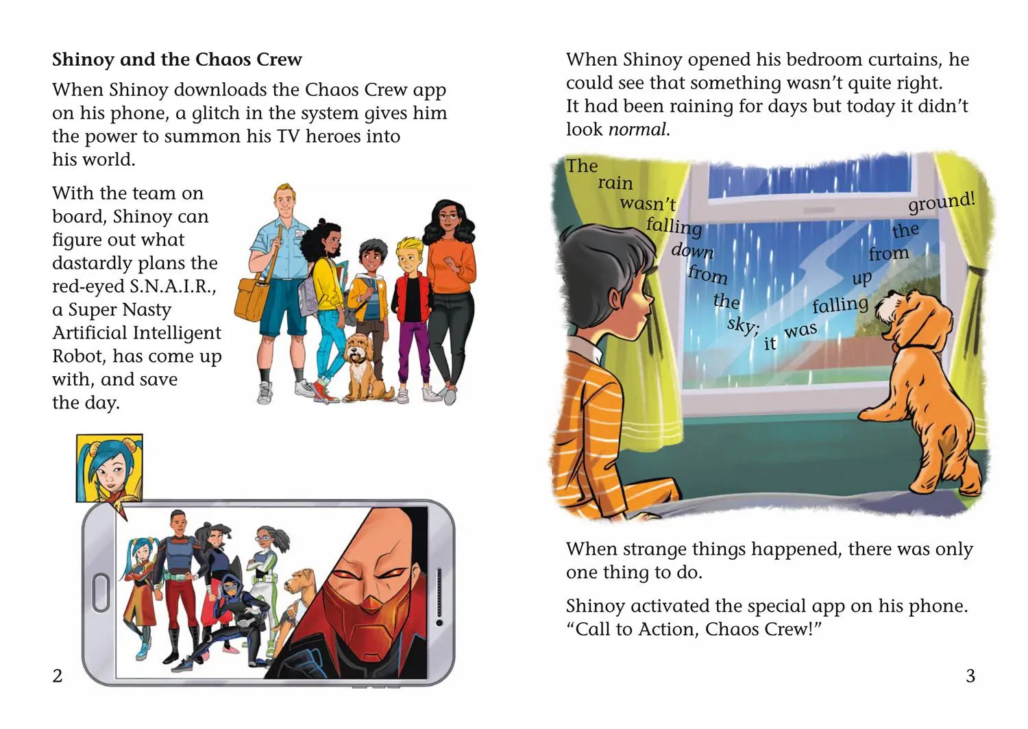 Bild: 9780008399054 | Shinoy and the Chaos Crew: The Day the Rain Fell Up | Band 08/Purple
