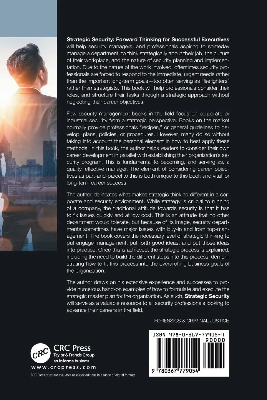 Rückseite: 9780367779054 | Strategic Security | Forward Thinking for Successful Executives | Buch