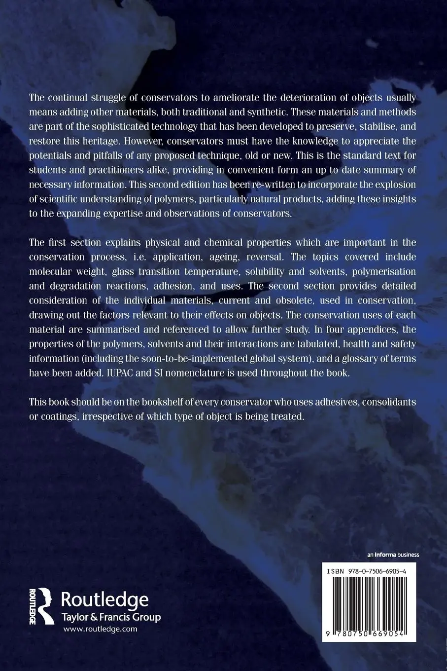 Rückseite: 9780750669054 | Materials for Conservation | C V Horie | Taschenbuch | Englisch | 2010