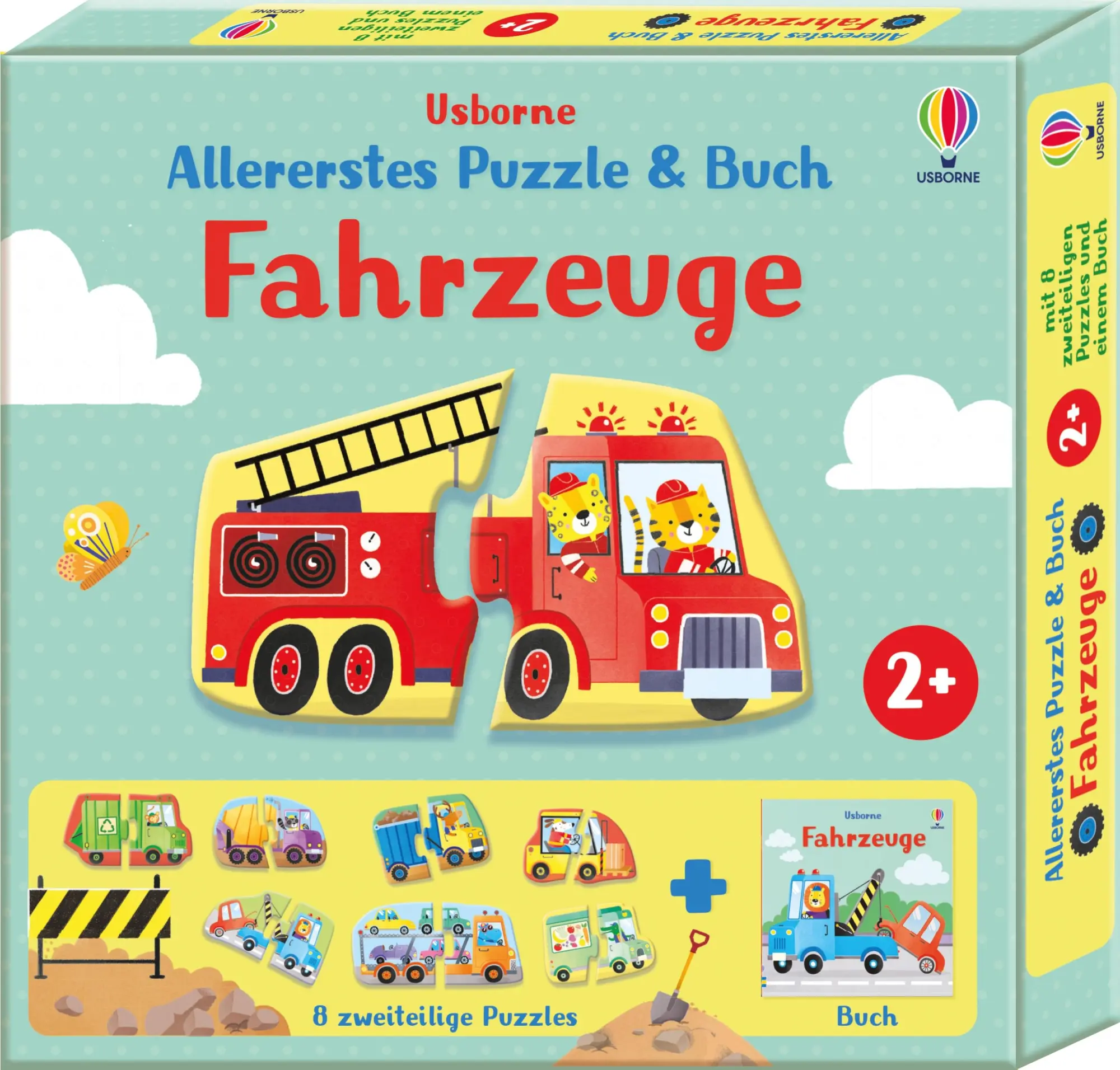 Cover: 9781789419054 | Allererstes Puzzle &amp; Buch: Fahrzeuge | Abigail Wheatley | Spiel | 2023