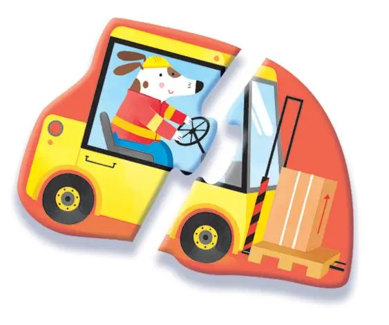 Bild: 9781789419054 | Allererstes Puzzle &amp; Buch: Fahrzeuge | Abigail Wheatley | Spiel | 2023