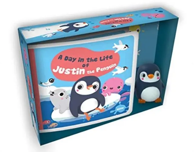 Cover: 9782733879054 | A Day in the Life of Justin the Penguin (box edition) | Publishing