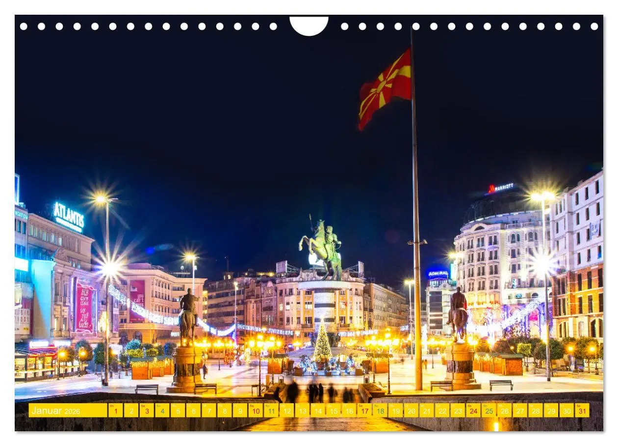 Bild: 9783457329054 | Skopje - Nordmazedoniens überraschende Hauptstadt (Wandkalender...
