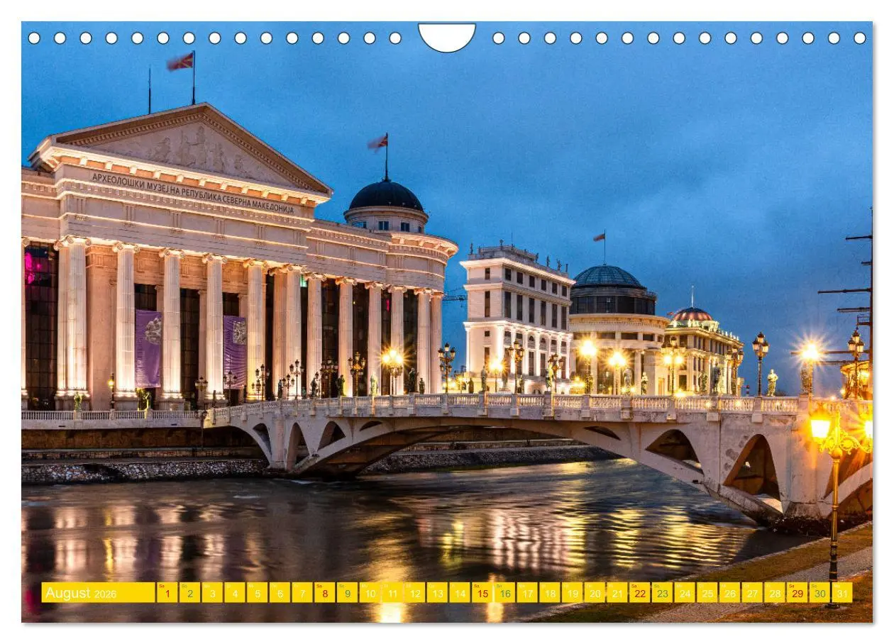 Bild: 9783457329054 | Skopje - Nordmazedoniens überraschende Hauptstadt (Wandkalender...