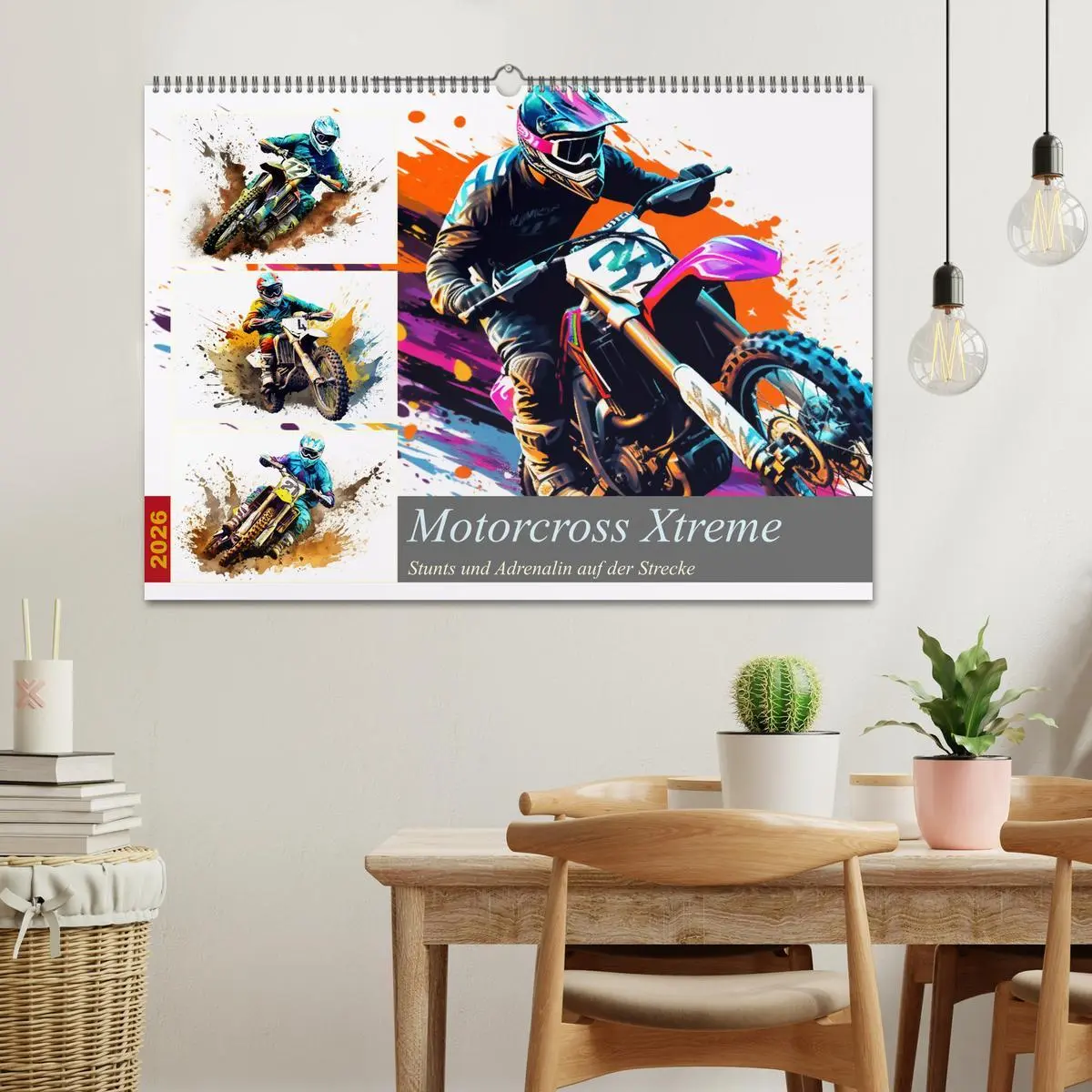 Bild: 9783457499054 | Motorcross Xtreme (Wandkalender 2026 DIN A2 quer), CALVENDO...