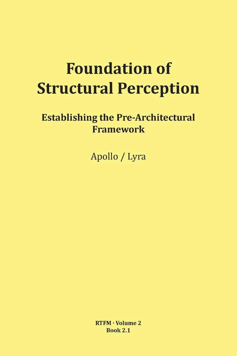 Cover: 9783903679054 | Foundation of Structural Perception | Mario Schipflinger | Taschenbuch