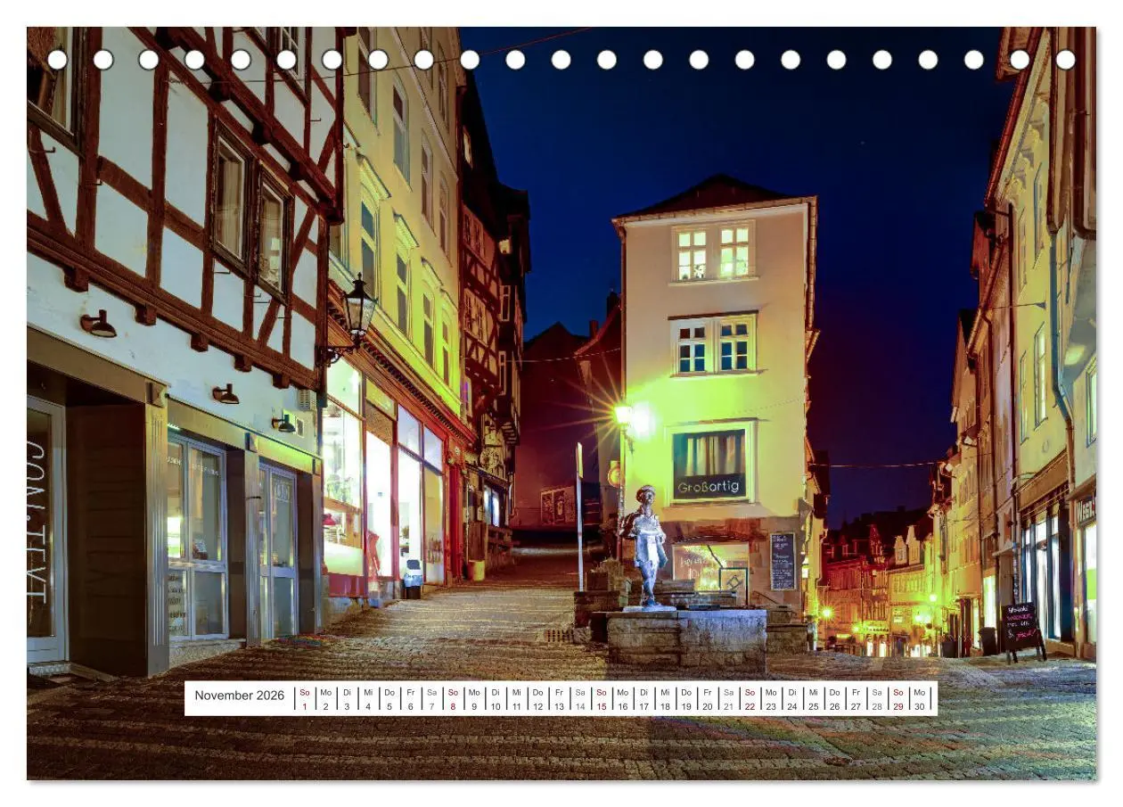 Bild: 9783457249154 | Mein historisches Marburg (Tischkalender 2026 DIN A5 quer),...