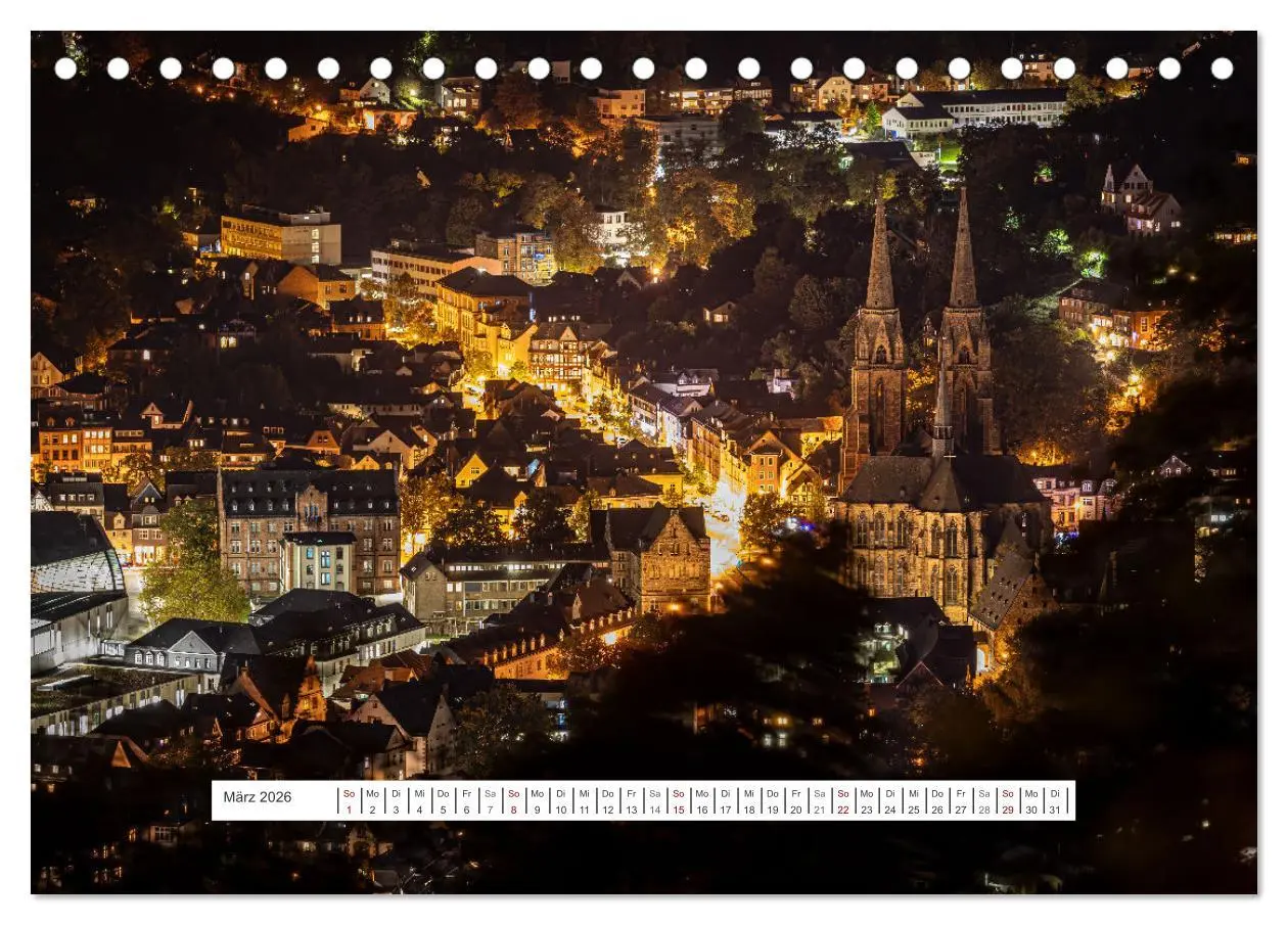 Bild: 9783457249154 | Mein historisches Marburg (Tischkalender 2026 DIN A5 quer),...