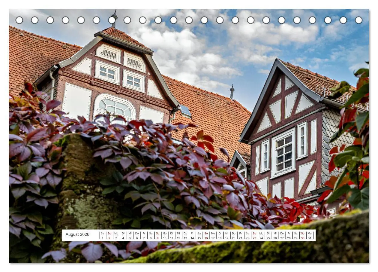 Bild: 9783457249154 | Mein historisches Marburg (Tischkalender 2026 DIN A5 quer),...