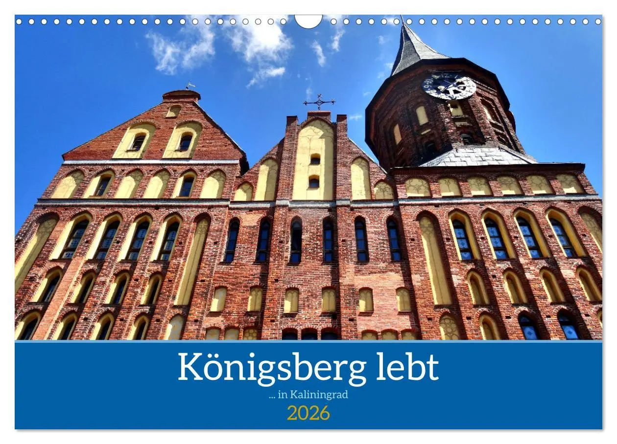 Cover: 9783457629154 | Königsberg lebt - ... in Kaliningrad (Wandkalender 2026 DIN A3...
