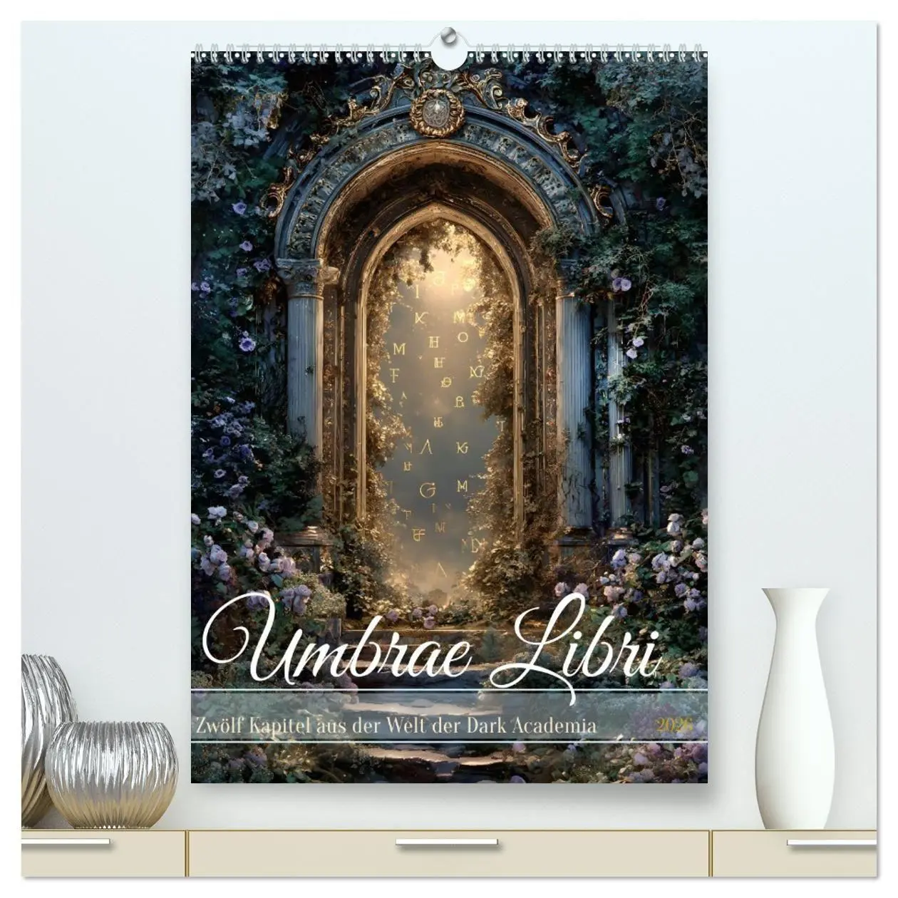 Cover: 9783516719154 | Umbrae Libri (hochwertiger Premium Wandkalender 2026 DIN A2 hoch),...