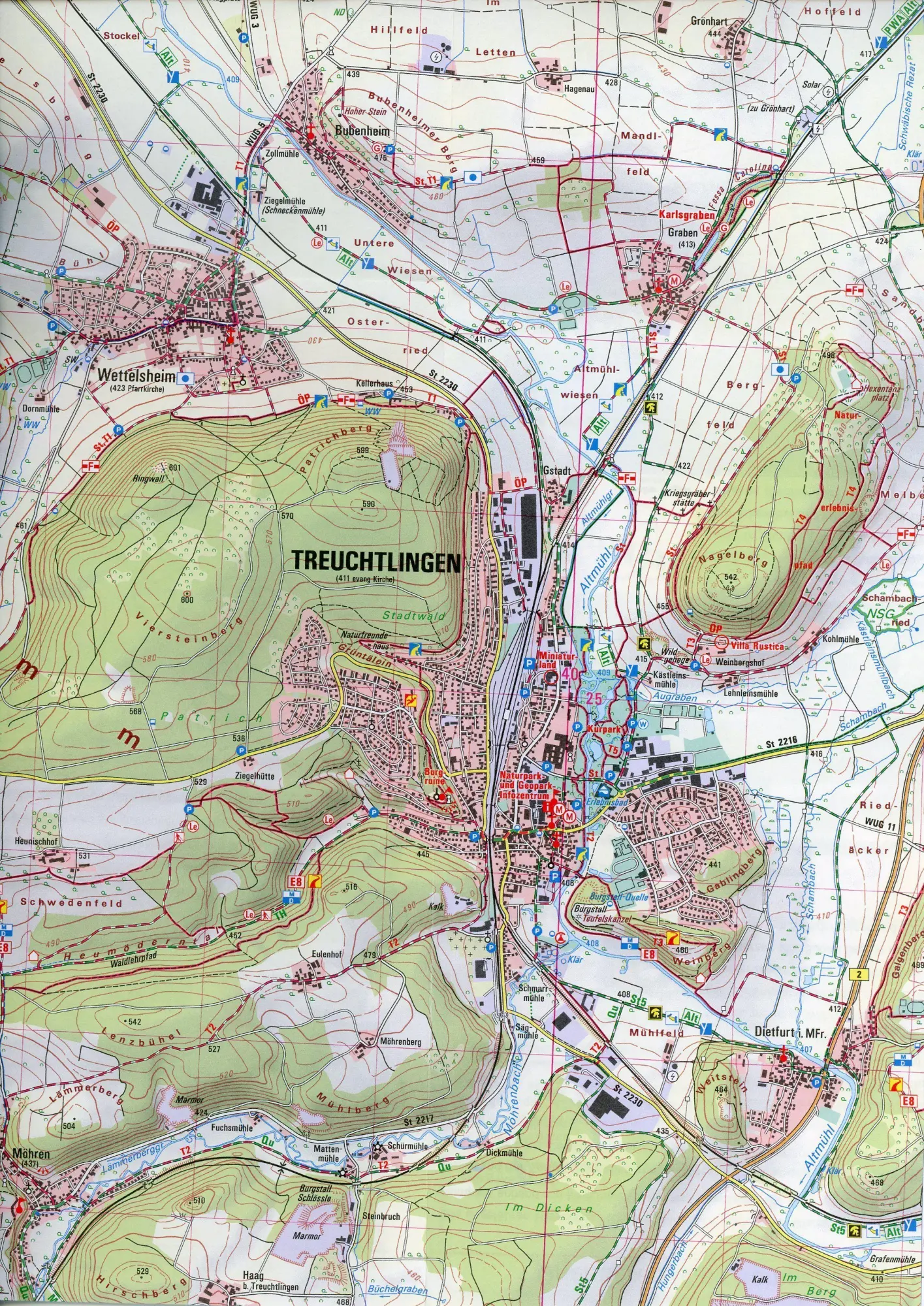 Bild: 9783899339154 | Kitzingen 1:25 000 | Digitalisierung | (Land-)Karte | Deutsch | 2021