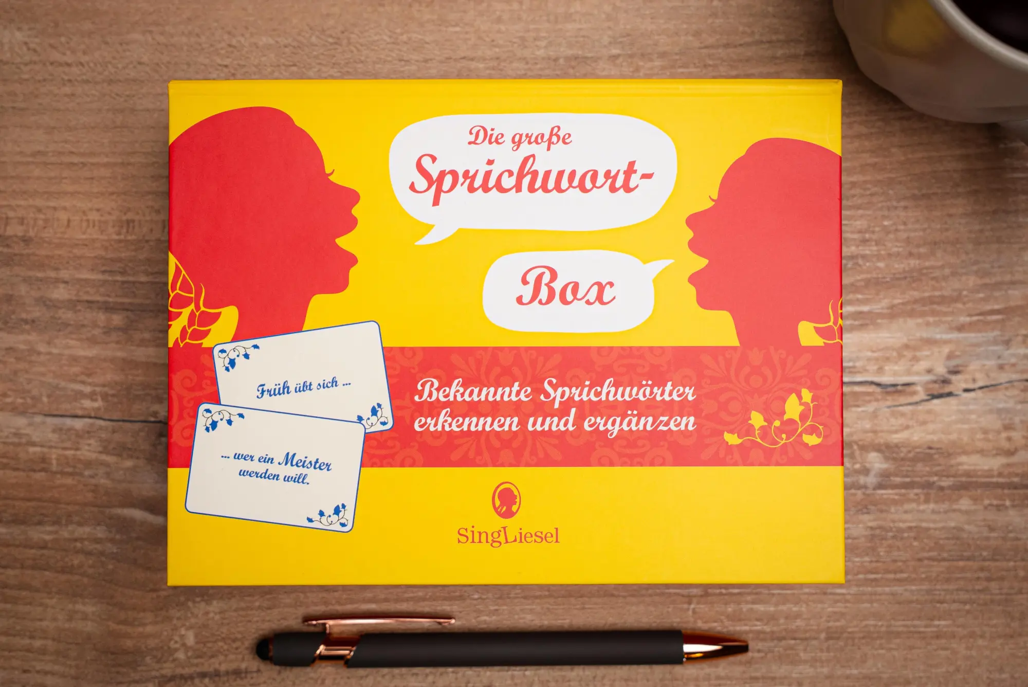 Bild: 4280000809254 | Die große Sprichwort-Box | Bekannte Sprichwörter erkennen und ergänzen