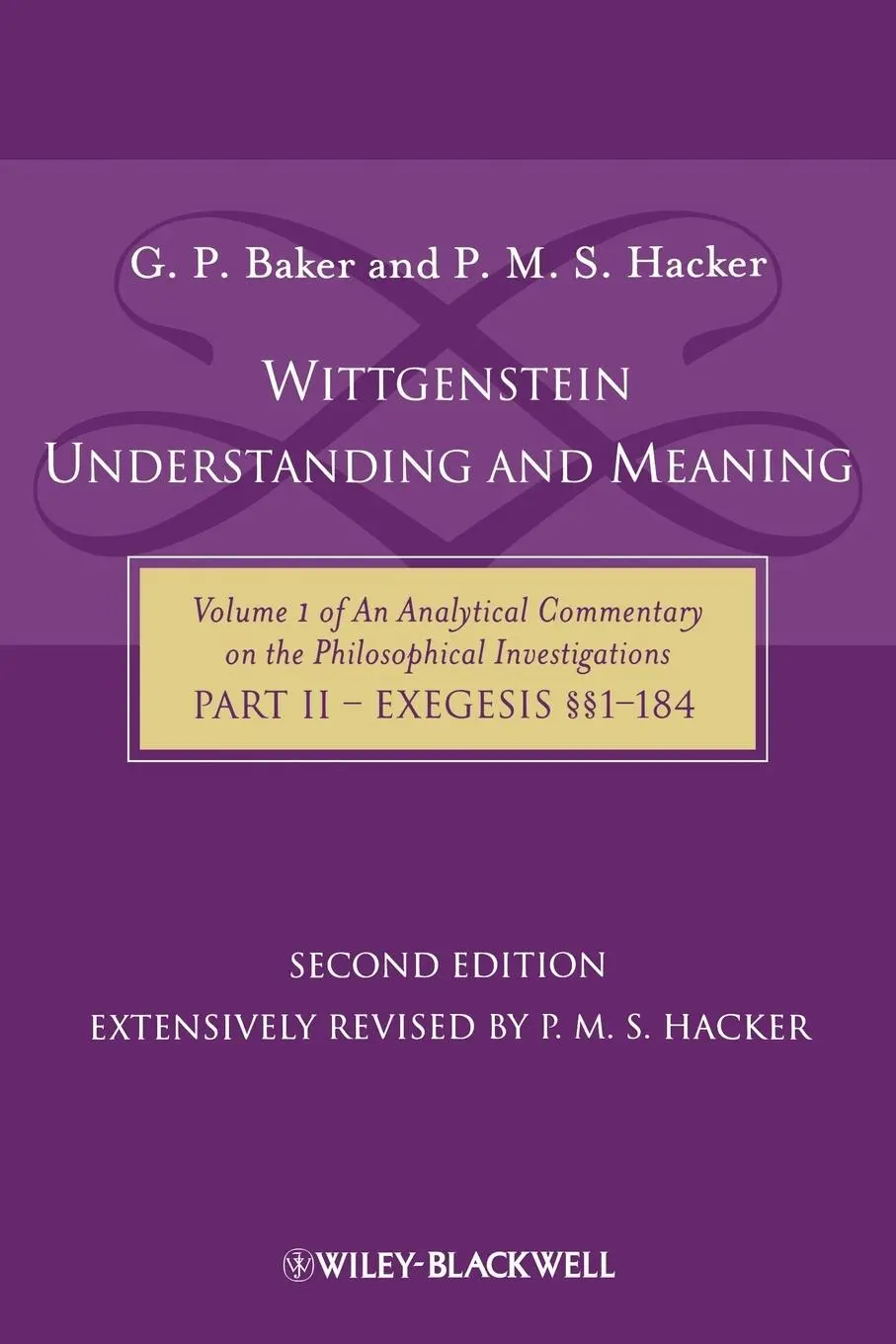 Cover: 9781405199254 | Wittgenstein: Understanding and Meaning | Gordon P Baker (u. a.)