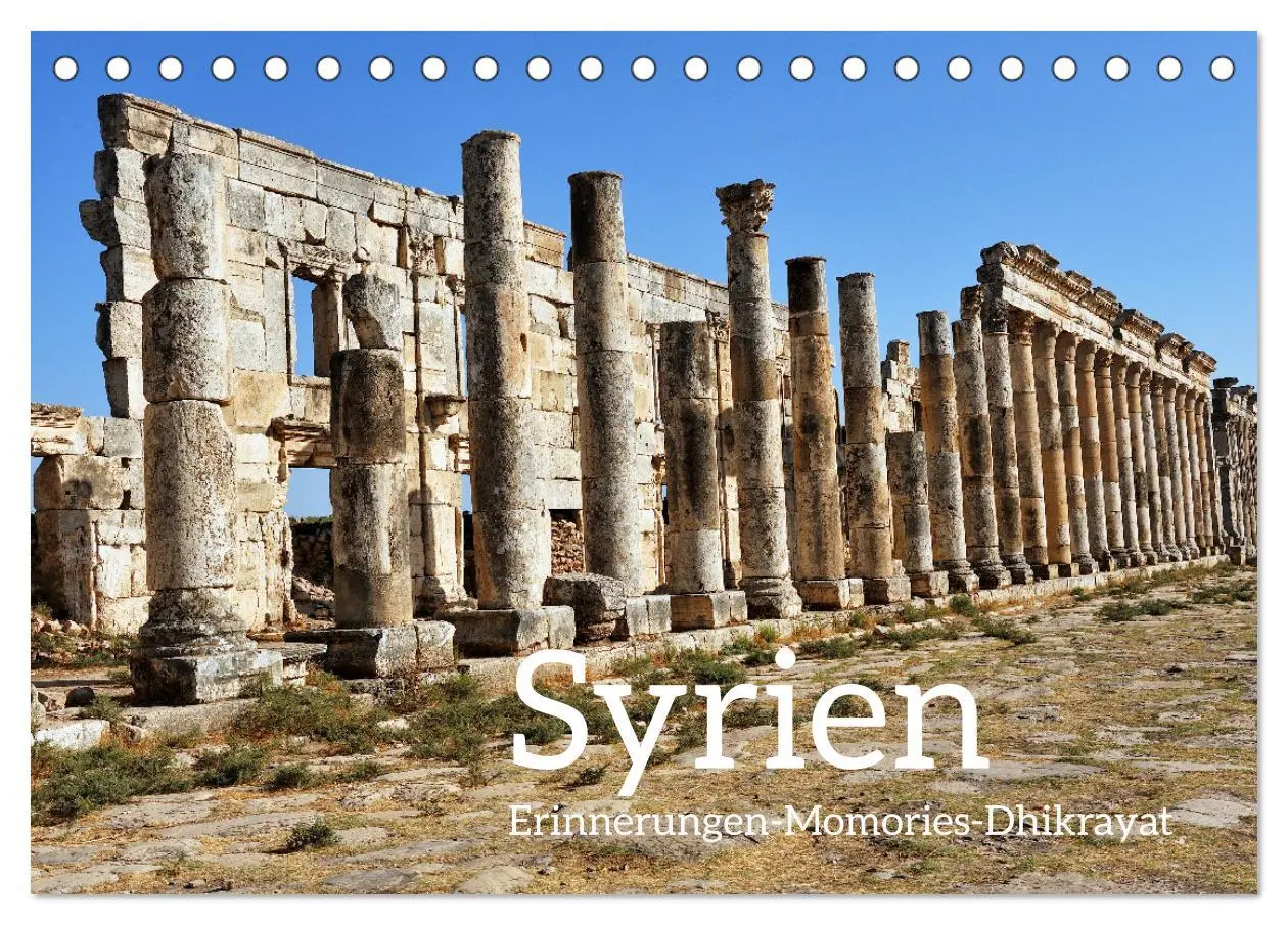 Cover: 9783457309254 | Syrien Erinnerungen Memories Dhikrayat (Tischkalender 2026 DIN A5...