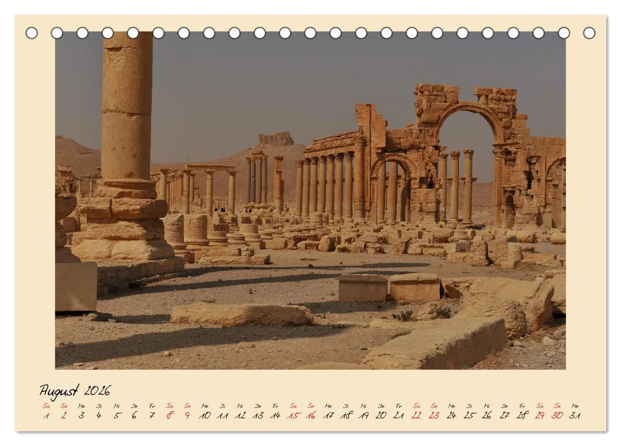 Bild: 9783457309254 | Syrien Erinnerungen Memories Dhikrayat (Tischkalender 2026 DIN A5...