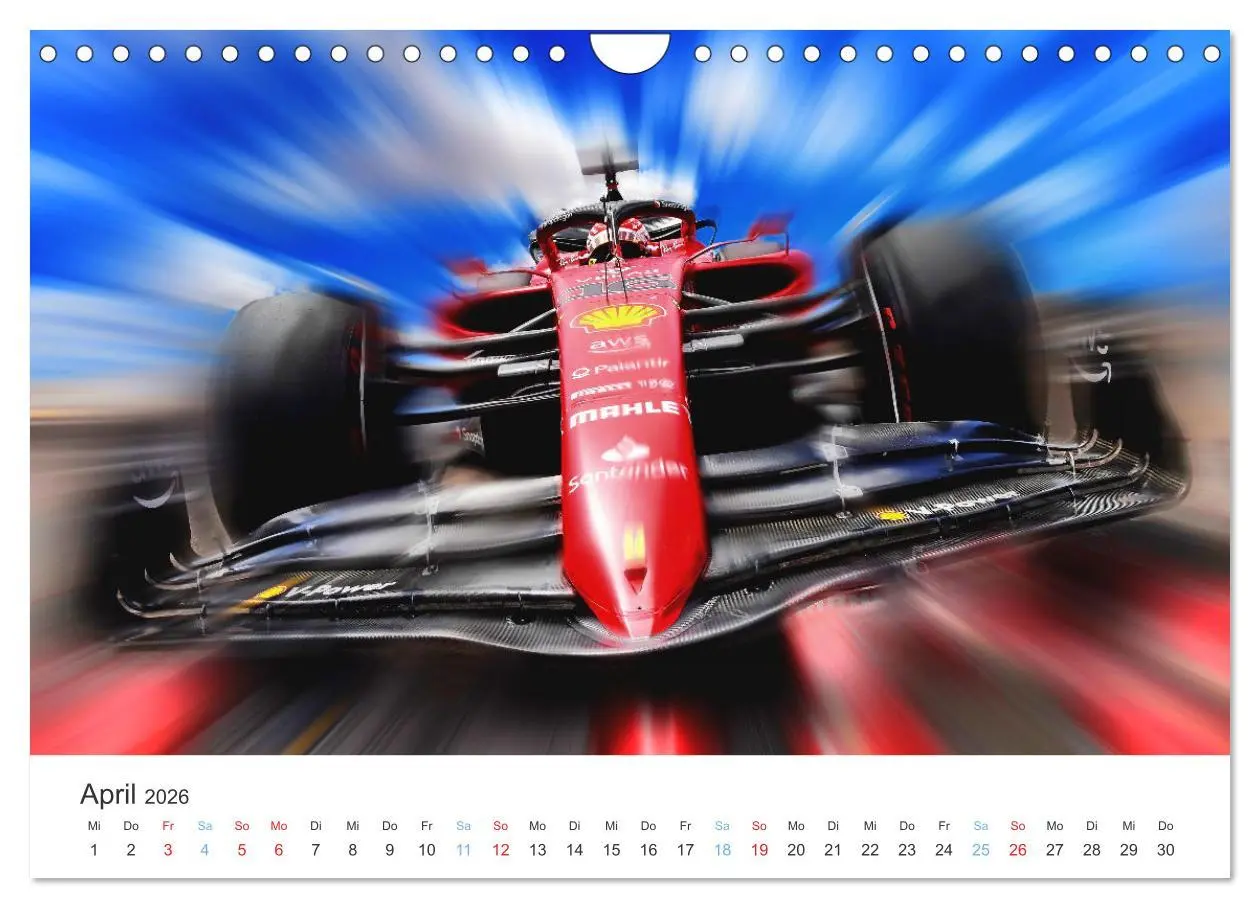 Bild: 9783457619254 | Formel 1 - Die Königsklasse (Wandkalender 2026 DIN A4 quer),...