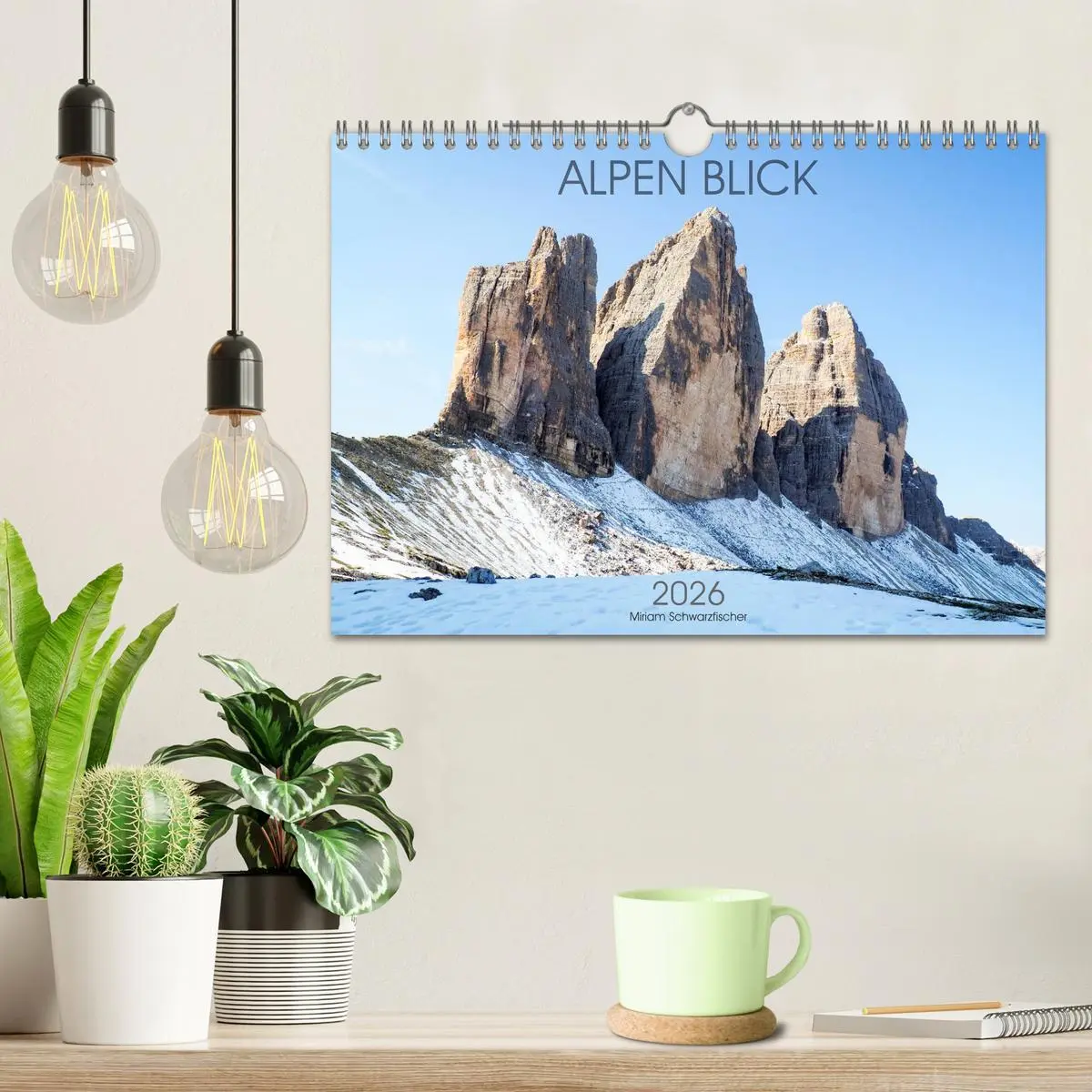 Bild: 9783457929254 | ALPEN BLICK (Wandkalender 2026 DIN A4 quer), CALVENDO Monatskalender