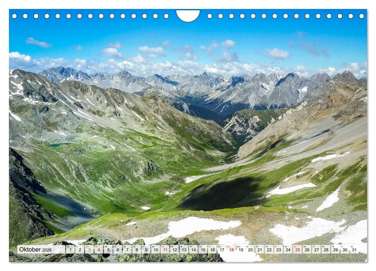Bild: 9783457929254 | ALPEN BLICK (Wandkalender 2026 DIN A4 quer), CALVENDO Monatskalender