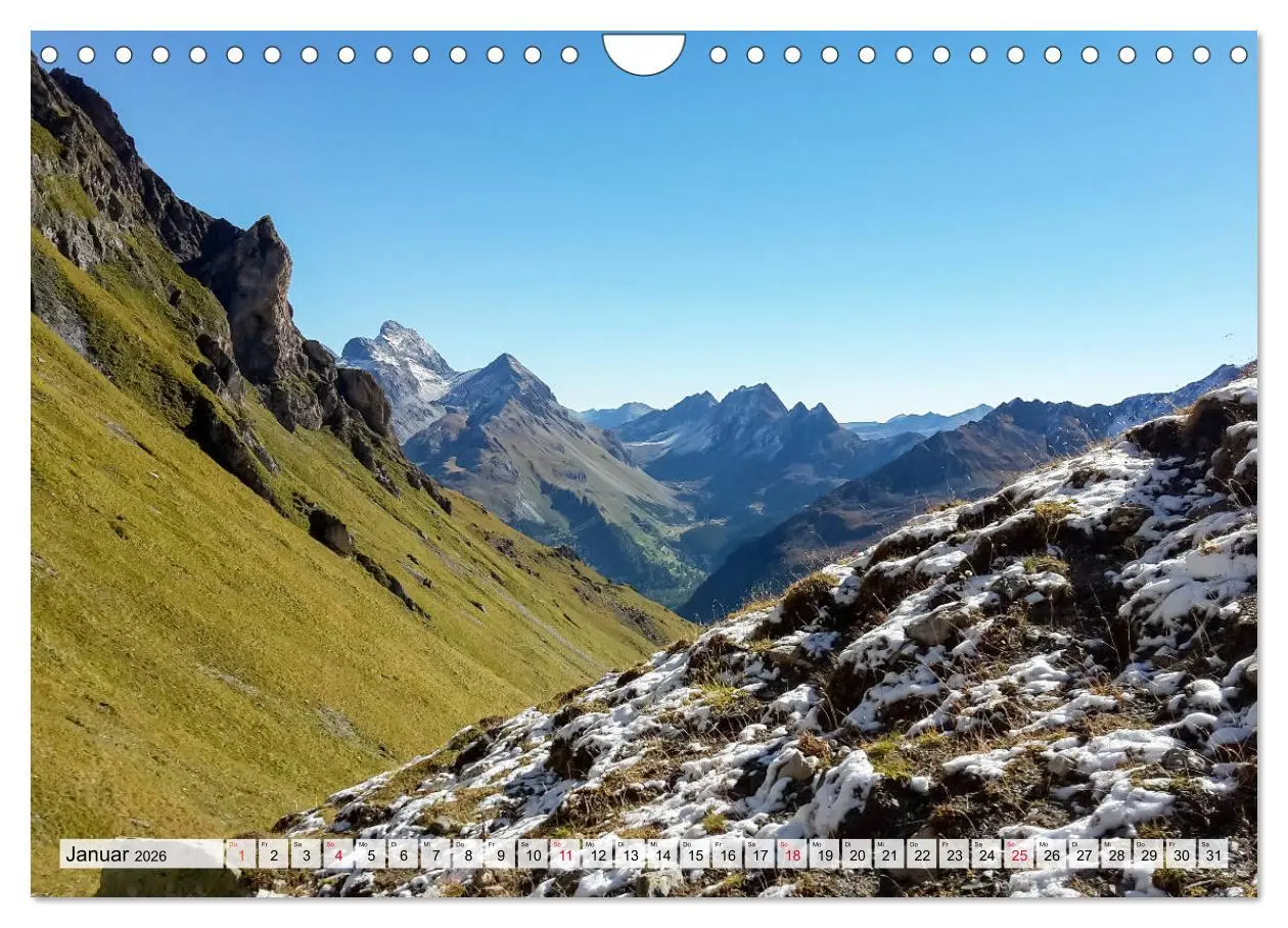 Bild: 9783457929254 | ALPEN BLICK (Wandkalender 2026 DIN A4 quer), CALVENDO Monatskalender