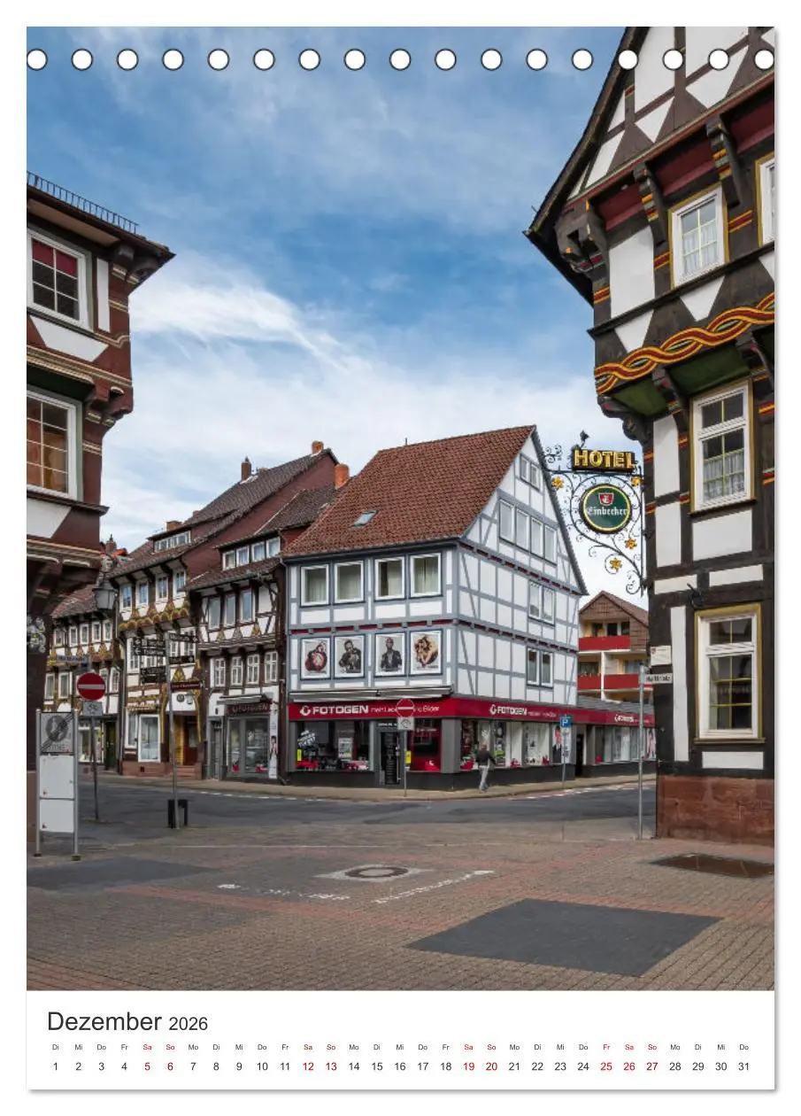 Bild: 9783516329254 | Die Stadt Einbeck (Tischkalender 2026 DIN A5 hoch), CALVENDO...