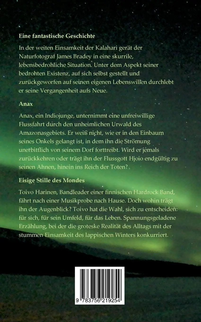 Rückseite: 9783756219254 | Eisige Stille des Mondes | Markus Frommlet | Taschenbuch | Paperback