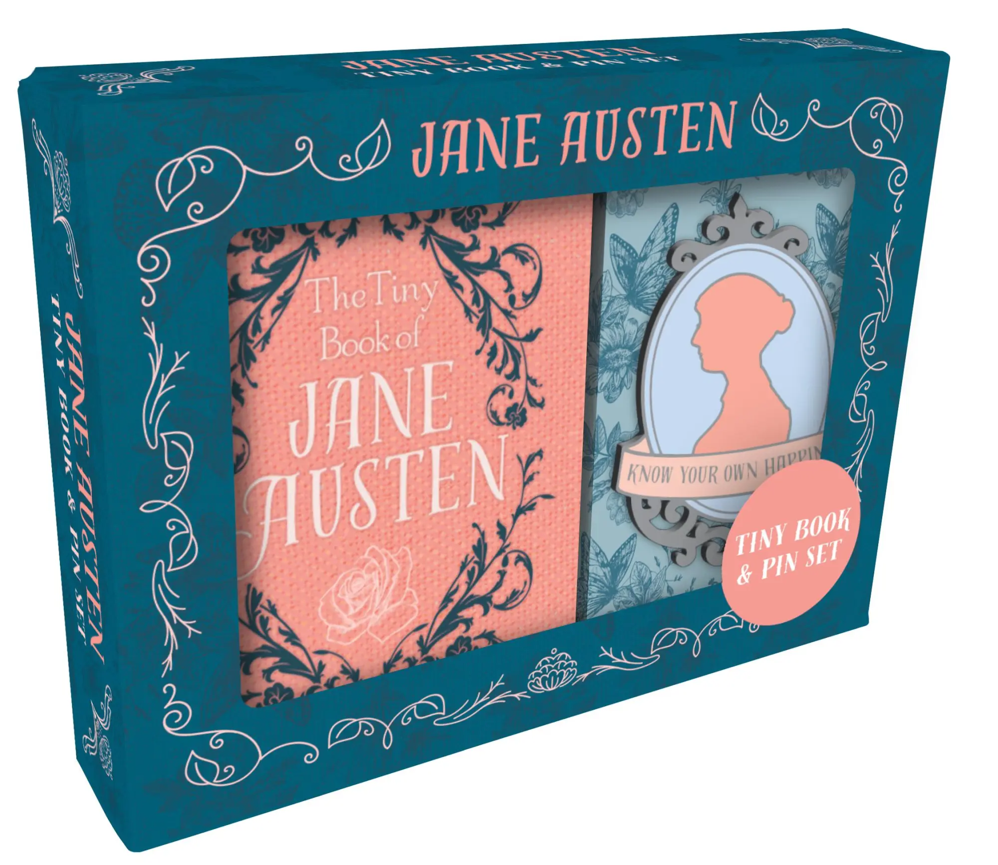 Cover: 9798886639254 | Jane Austen Tiny Book and Pin Set | Insight Editions | Taschenbuch