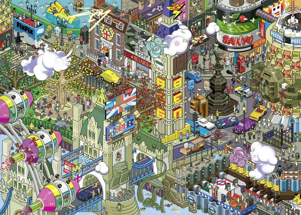 Bild: 4001689299354 | London Quest Puzzle 1000 Teile | eBoy | Spiel | 29935 | Deutsch | 2021