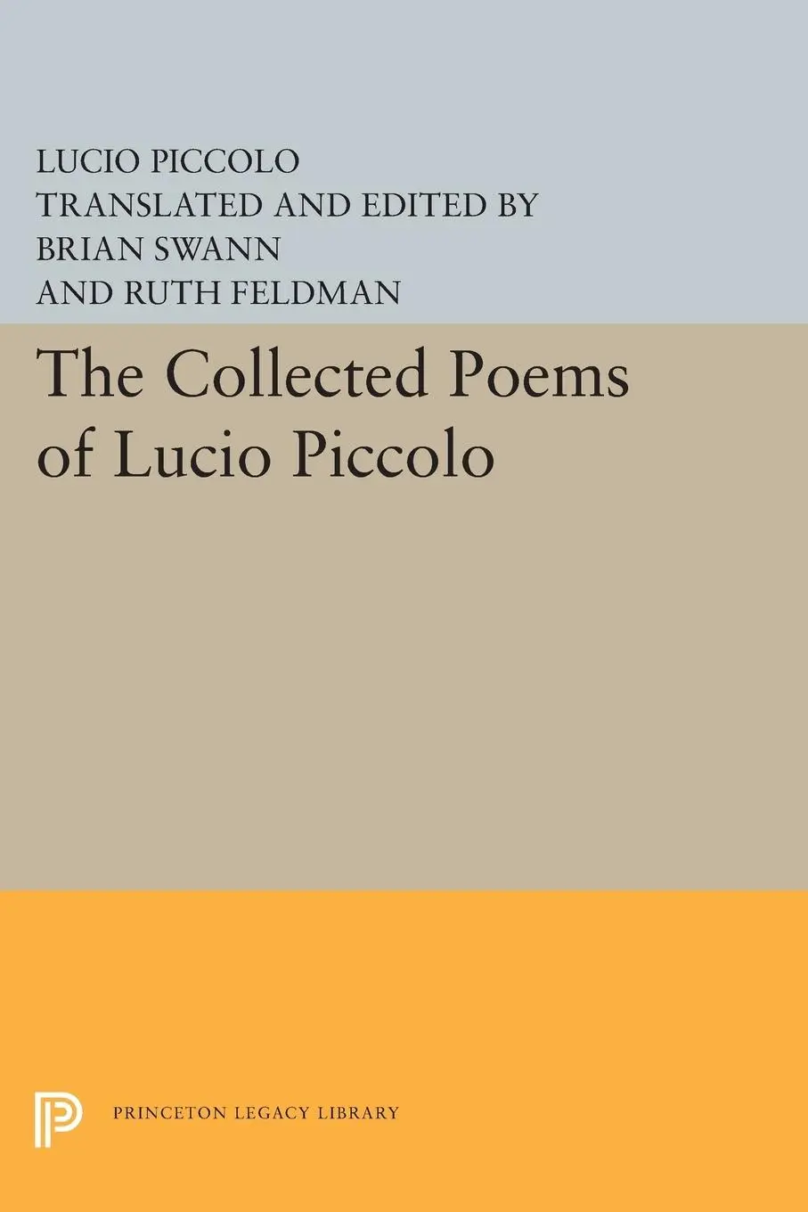 Cover: 9780691619354 | The Collected Poems of Lucio Piccolo | Lucio Piccolo | Taschenbuch