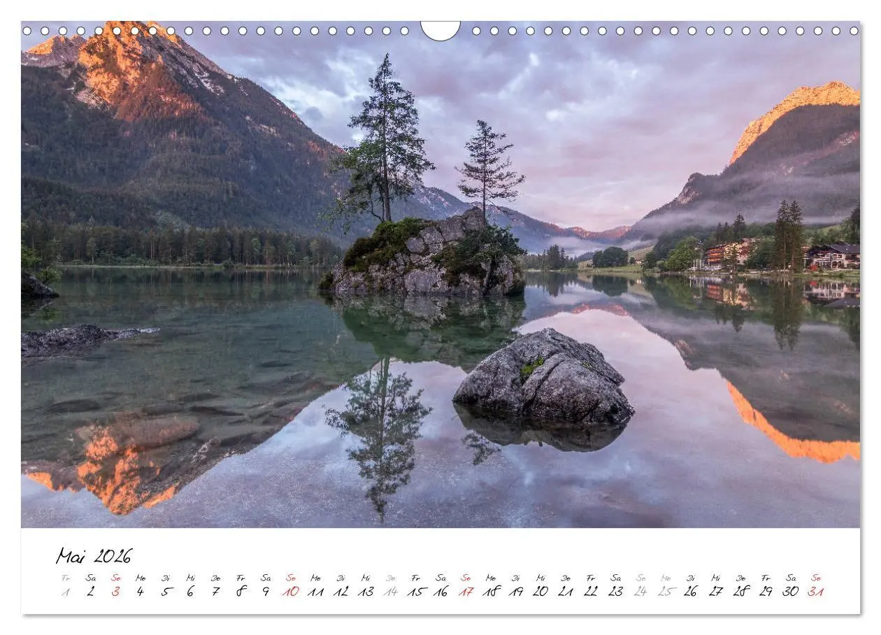 Bild: 9783457779354 | Bergpixel´s Reise durch die Alpen (Wandkalender 2026 DIN A3 quer),...