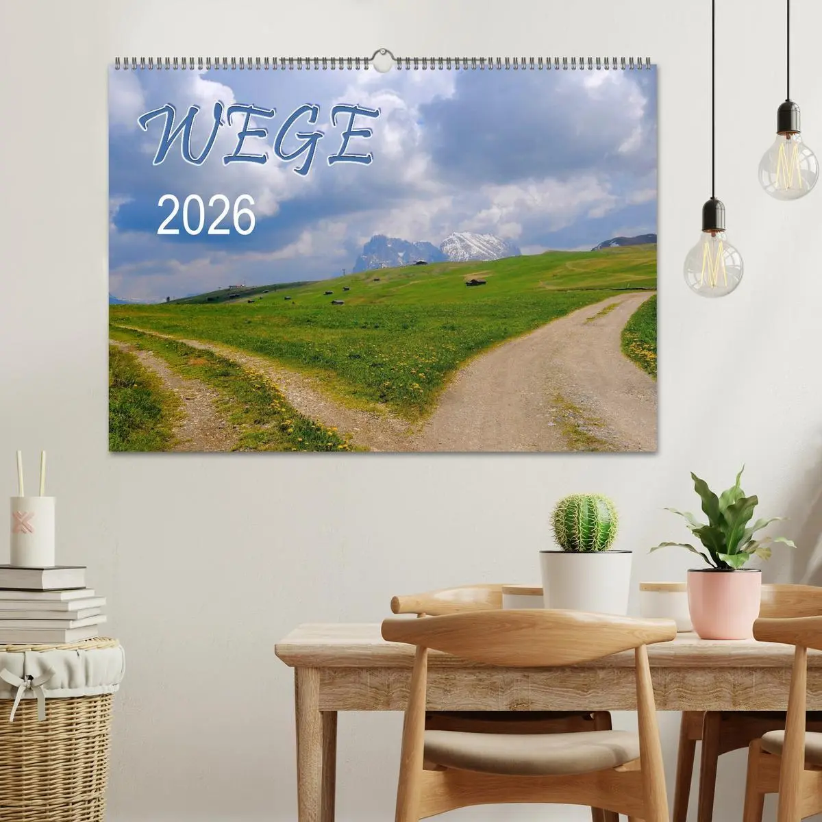 Bild: 9783516179354 | Wege 2026 (Wandkalender 2026 DIN A2 quer), CALVENDO Monatskalender