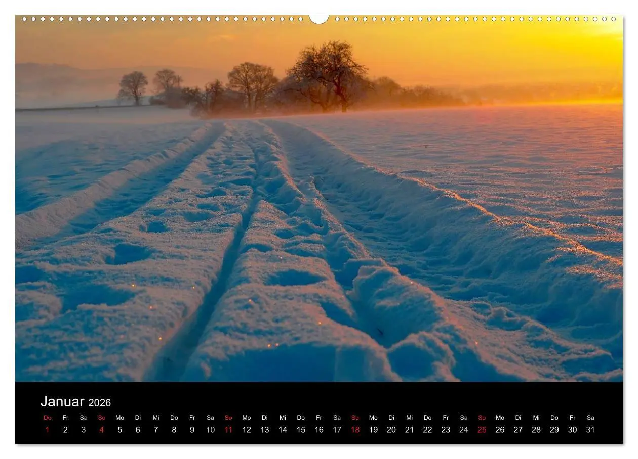 Bild: 9783516179354 | Wege 2026 (Wandkalender 2026 DIN A2 quer), CALVENDO Monatskalender