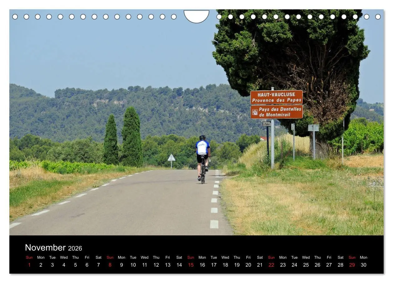 Bild: 9783516559354 | Mont Ventoux by race bike (Wall Calendar 2026 DIN A4 landscape),...
