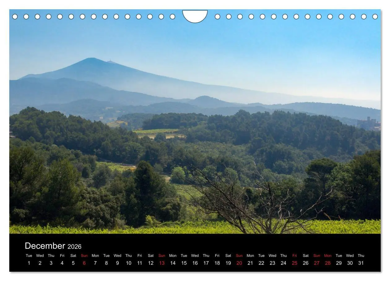 Bild: 9783516559354 | Mont Ventoux by race bike (Wall Calendar 2026 DIN A4 landscape),...